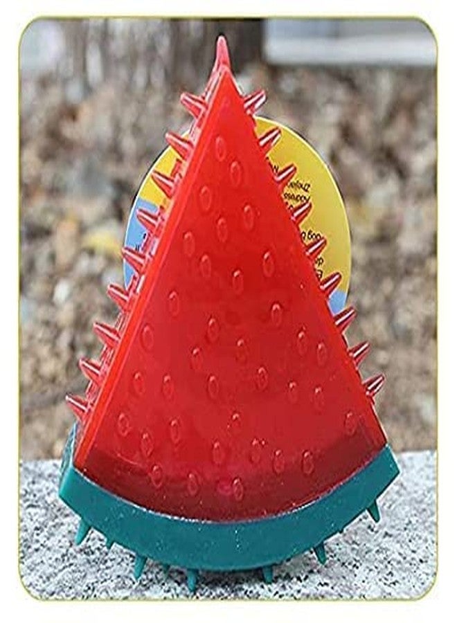 Smart Pups Squeaky Watermelon chew and Fetchng Dog and Cat Toys Toys (Pack of 1) - Image 3
